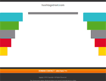 Tablet Screenshot of hashtagstreet.com